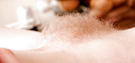 Sexy british blond Satine Spark in sexy underwear plays with dildo 